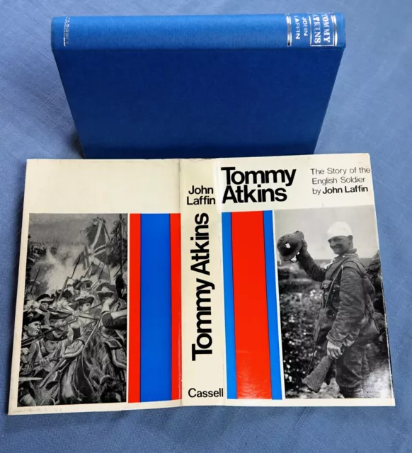 TOMMY ATKINS, STORY OF THE ENGLISH SOLDIER NY JOHN LAFFIN 1966 HC/DJ 1st Ed