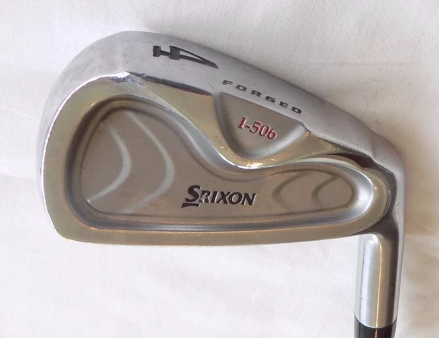 Srixon I-506 6 Iron Rifle 5.5 Regular Flex Steel Shaft Lamkin Grip Srixon I-506 6 Iron Rifle 5.5 Regular Flex Steel Shaft Lamkin Grip