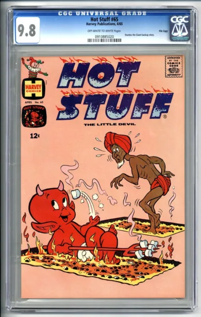 Hot Stuff The Little Devil #65 Cgc Nm/Mt 9.8 1965 Harvey Comics File Copy