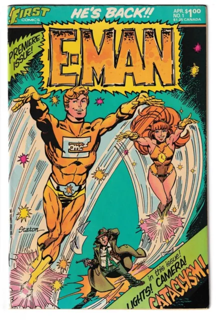 E-Man (First Comics, 1983) 1-25 - Pick Your Book Complete Your Run
