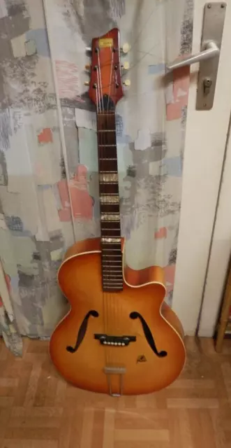 50er 60er Framus Archtop Konzertgitarre Schlaggitarre TOP rare 50s 60s Vintage