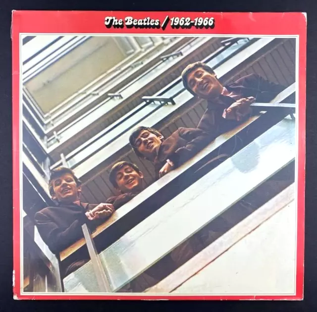 The Beatles • Red Album 1962-1966 • German Press vinyl record LP VG