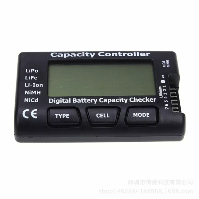 Probador controlador de capacidad balanceador de batería CellMeter-7 LiPo Li-Fe Li-Ion 9358