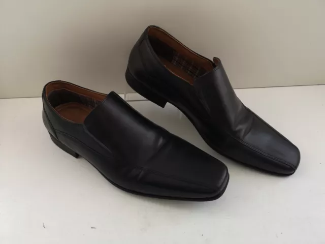 Mocassino slip-on formale da uomo Thomas Crick nero taglia 10