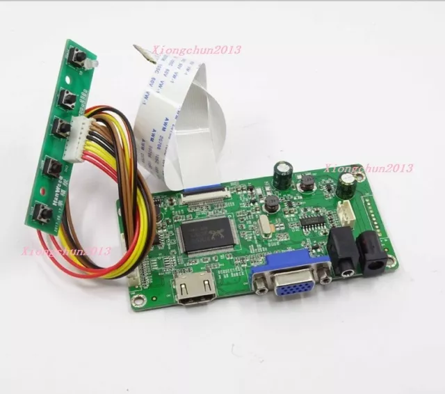 For LCD NV156FHM-N49 NV156FHM-N48 1080P controller board kit EDP LED VGA HDMI