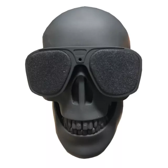 1PC Big Skull Head Speakers Portable Subwoofer Speakers for Dorm Home Bar Store