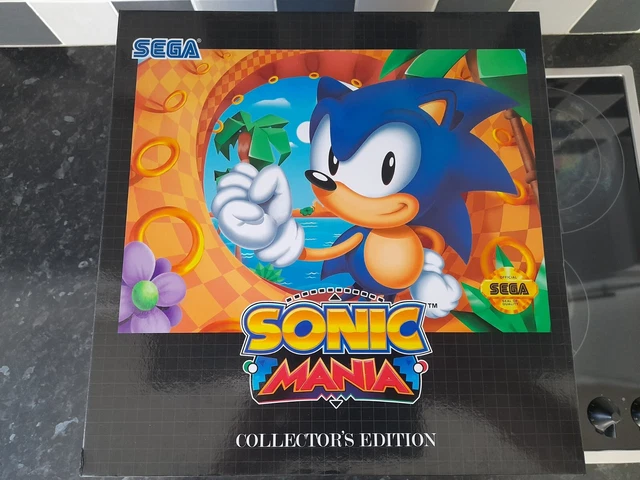 SONIC MANIA COLLECTOR'S Edition. Statua 12", carta metallica, cartuccia ...