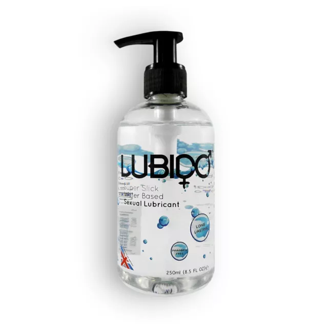 Lubido Original Lubricante Súper Slick Base Al Agua Sexo 250ML / 251ml