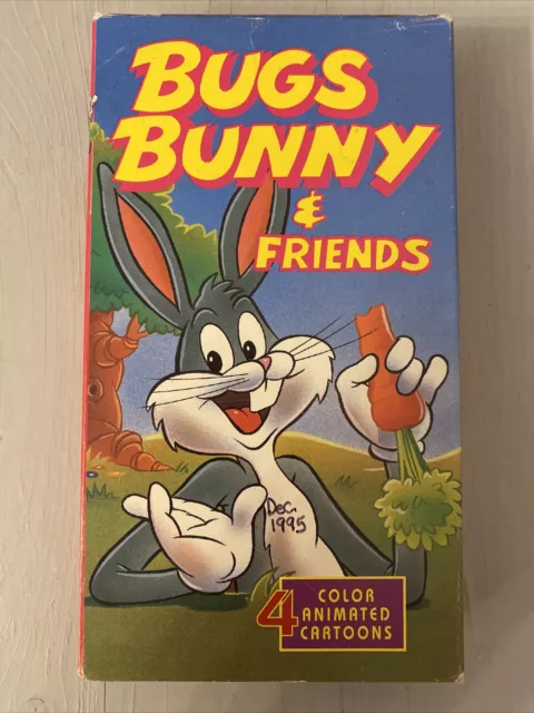 BUGS BUNNY &FRIENDS 1995 (Vhs)Tape -4Animated Cartoons(Pre-Owned) $8.50 ...