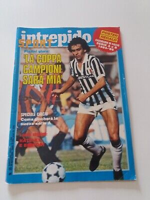 INTREPIDO SPORT 1984 n. 35 con Poster Calendario di Calcio e Speciale HASTELEY