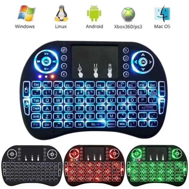 Mini Portable Wireless Keyboard Touchpad For Android Smart TV Box PC Laptop Hot
