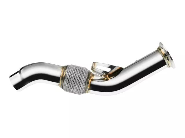 Edelstahl Downpipe für BMW E60 E61  535d M57N2 2005-2010