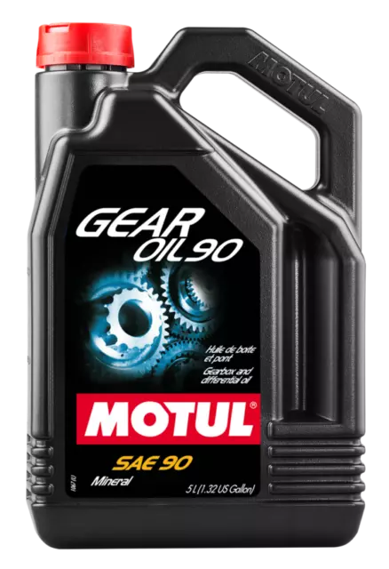 Motul Transmission Différentielle D''huile Lubrifiante Gear Oil 90 5L