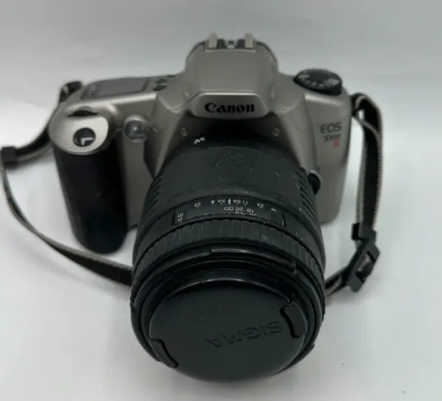 Canon EOS 3000N SLR analoge Spiegelreflexkamera Body silver Edition #B2