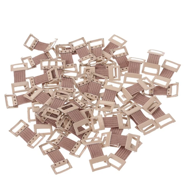 50PZ Bendaggio Avvolgere Clip Metalliche Elastiche Morsetti di Q9M5
