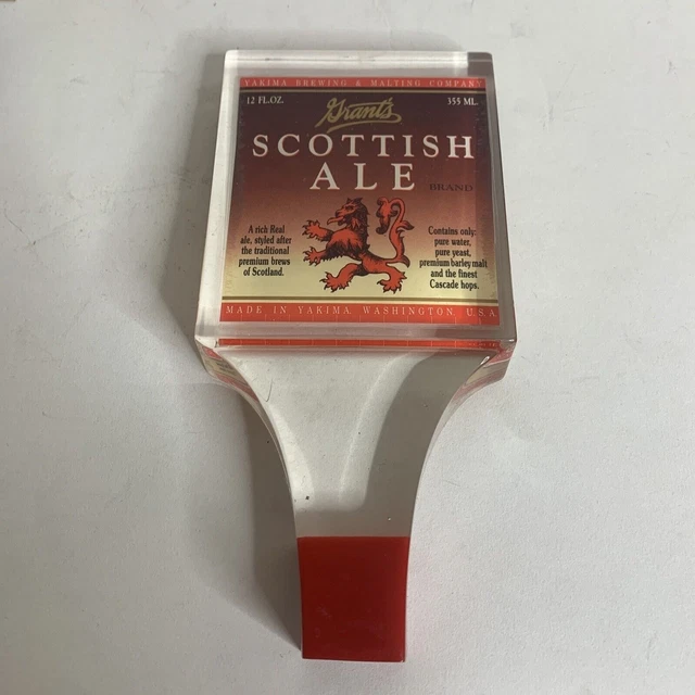 Yakima Brewing & Malting Company Vintage Grant's Scottish Ale Tap Handle