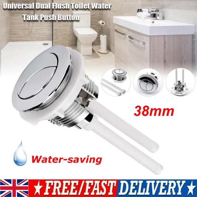 38MM*/HOLE REPLACEMENT DUAL Flush Push Button/Toilet Cistern Flush