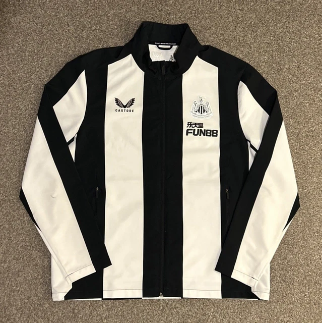 NEWCASTLE UNITED CASTORE Anthem Jacket, XL, Very Good Condition