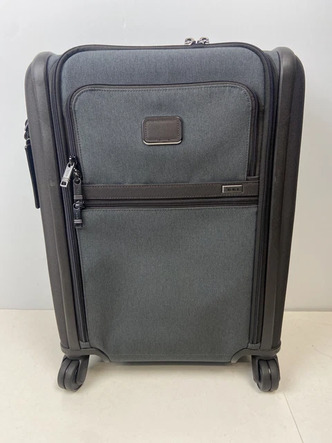 Tumi Alpha 3 Continental Dual Access 4 Wheeled Carry-On Spinner Suitcase Luggage 2