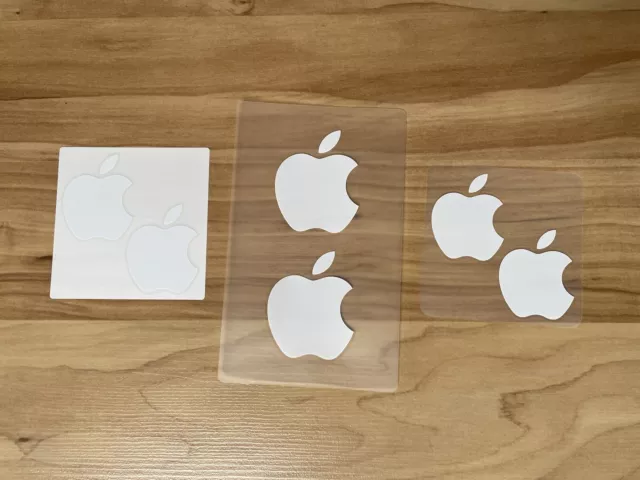 Apple Sticker/Aufkleber, Original von Apple-Produkten, Bitte Beschreibung lesen!