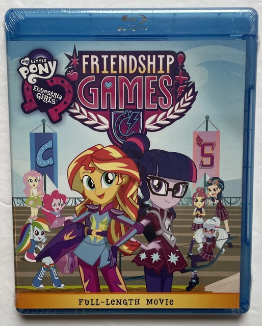 MY LITTLE PONY Equestria Girls Friendship Games (Blu-ray 2015) NEW