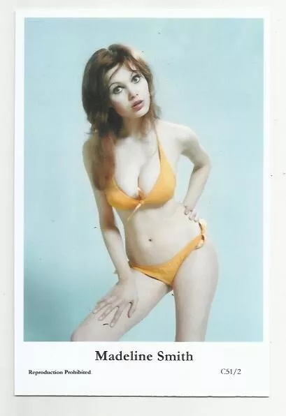 (B1) Madeline Smith Swiftsure Photo Postcard (C51/2) Filmstar Pin Up Glamor