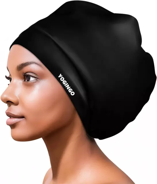 Extra Large Swimming Cap for Long Hair - Swim Cap Designed for Dreadlocks, Weav