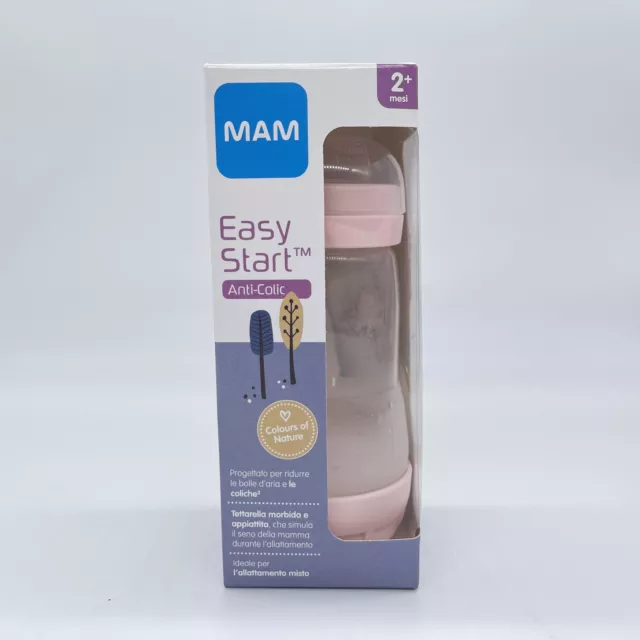 Mam Easy Start Anti-Kolik Biberon, selbststerilisierend mit Sauger Größe 2, 260