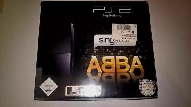 Sony Playstation 2 Konsole / Ps2 Konsole / Abba Singstar Limitierte Edition 'Selten' 2