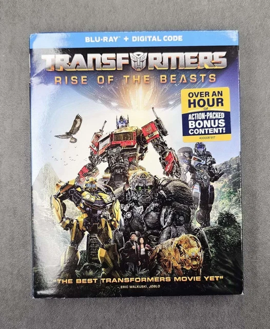 TRANSFORMERS RISE OF the Beasts [Bluray] DVDs EUR 17,33 PicClick FR