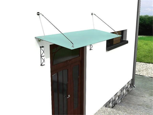 Centro vetro Hagen tipo/pstb 180 x 90 cm tettoia in vetro tettoia tettoia per porta vetro latte vsg