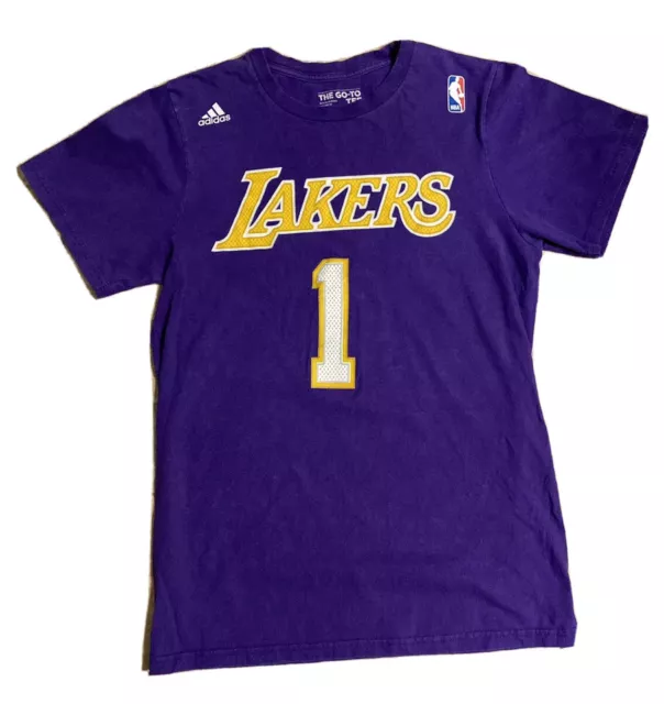 Adidas NBA Los Angeles Lakers Jordan Farmar #5 Jersey Size Youth M (10-12).
