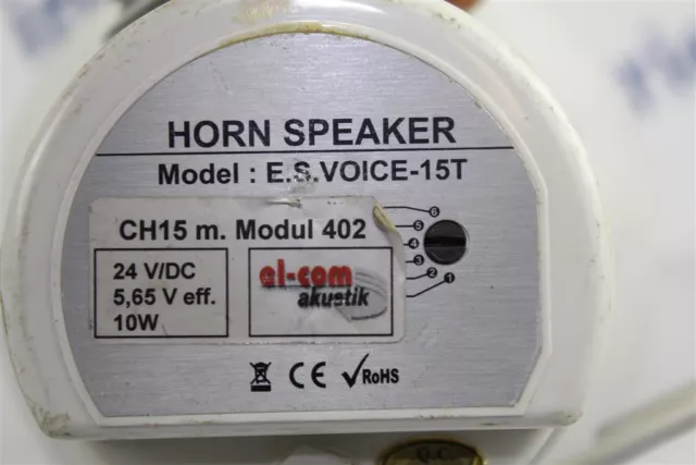 Horn Speaker E.S Voice-15T Lautsprecher 3