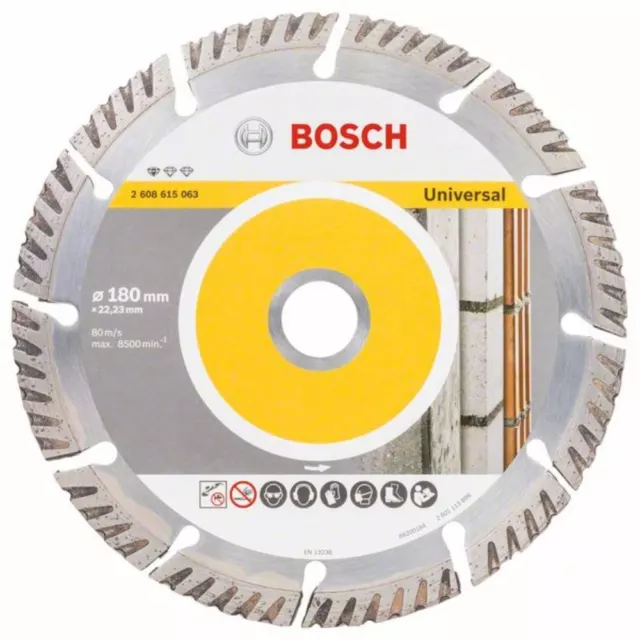 Bosch Disque Standard pour Universel, 180 x 22,23 x 2,4 X 10 MM