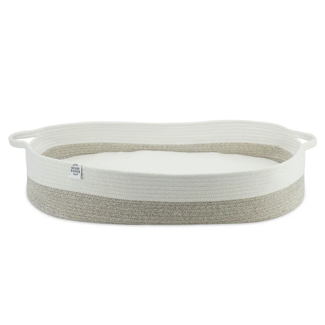 Moses Basket- 2 Piece Baby Diaper Changing Basket Moses Basket- 2 Piece Baby Diaper Changing Basket