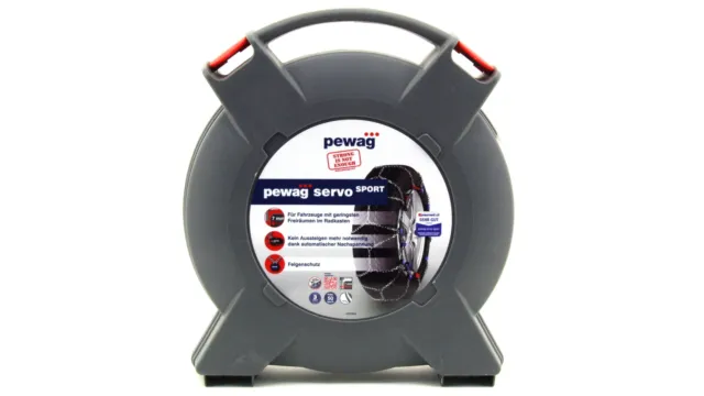 Pewag Servo Sport RSS 80 Snow Chains Automatic Rim Protection Traction Aid