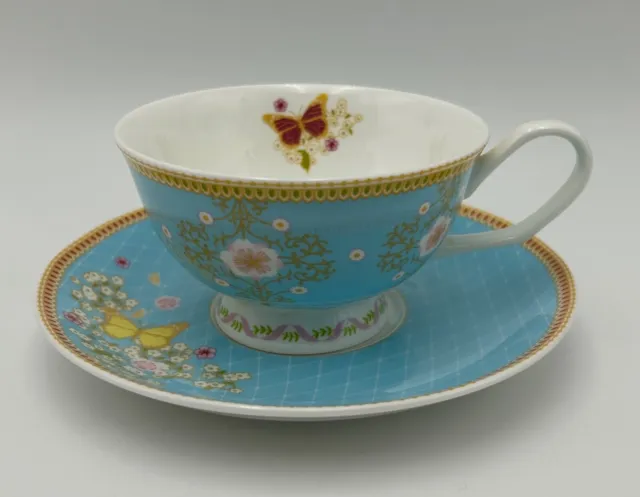 Maxwell  & Williams Cashmere Cup & Saucer JACQUELINE By Claire Chilcott - B