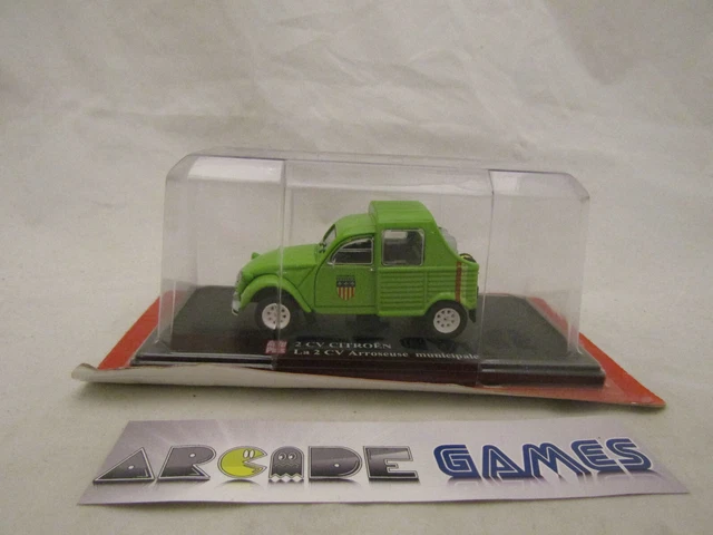 Micro Miniature NOREV échelle 1/86 – Citroën 2CV Grise – Neuf En Boîte