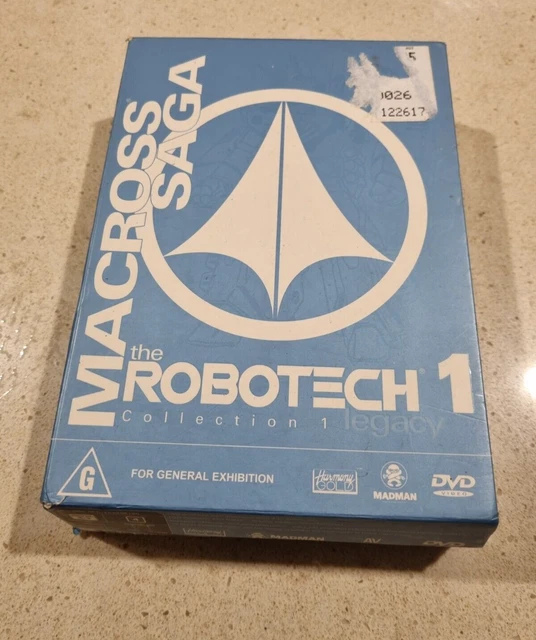 MACROSS SAGA THE Robotech Collection 1 Legacy 3-Disc DVD PAL Region 4 £ ...
