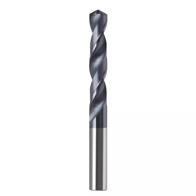 KLOT HRC55 TiALN Coated Solid Carbide Drill Bit 2mm-20mm 2-Flute Extended Length