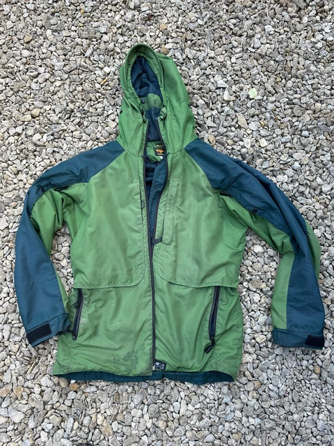 Paramo Alta II walking, 2-tone-green hiking waterproof Jacket Mens Coat (large)