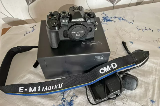 Olympus OM-D E-M1 Mark II 20.4 MP Digital Camera - Black (Body Only)