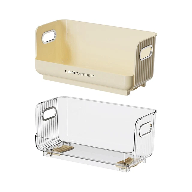Makeup Organizer Stackable Desktop Storage Box for Home Bedroom Pantry