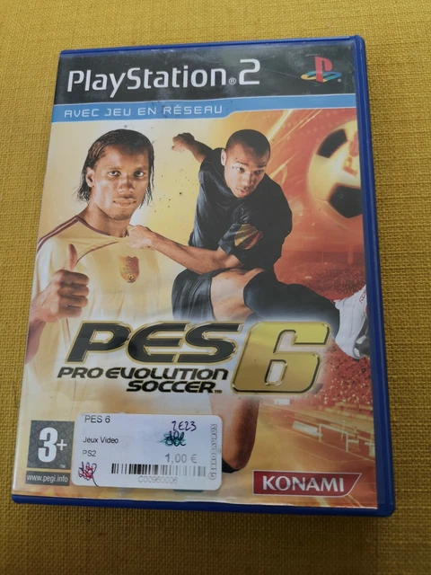 Boîte Et Notice Pro Evolution Soccer 2 (PES 2) PS2 - Sans Le Jeu, Bon état