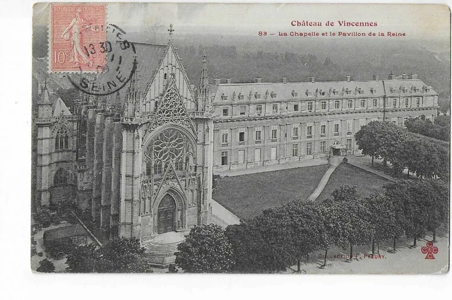 94  Vincennes  Le Chateau  La Chapelle Et Le Pavillon De La Reine
