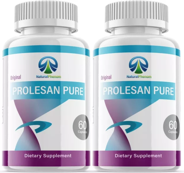 2 - Prolesan Pure Supplement Pills - Support Weight Loss, Fat Burn -120 Capsules
