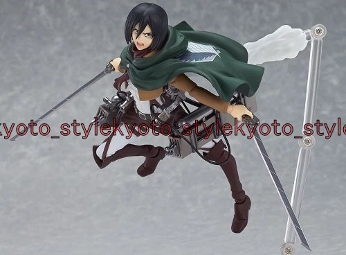 MAX FACTORY FIGMA Attaque Sur Titan Mikasa Ackerman Action Figurine
