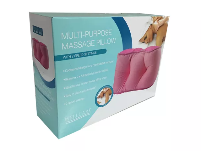 Brand New Contoured Multi Purpose Massage Pillow 2 Speed Settings Free Postage 2