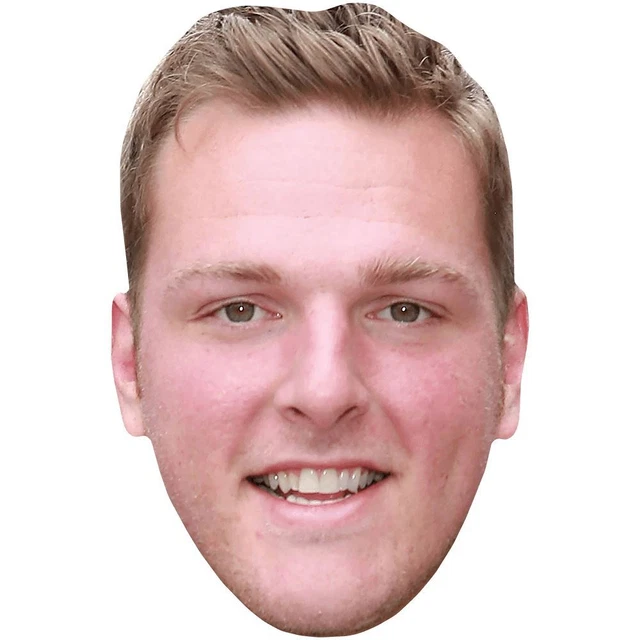 Kian Egan (Giovane) Maschera Celebrity, Flat Card Face