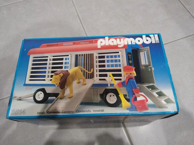 Griglia Bianca Per Finestra Roulotte PLAYMOBIL Cirque 3514 - Ricambio Usato